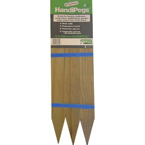 MLC Wooden Handi Pegs - 6 Pack 6 Pack