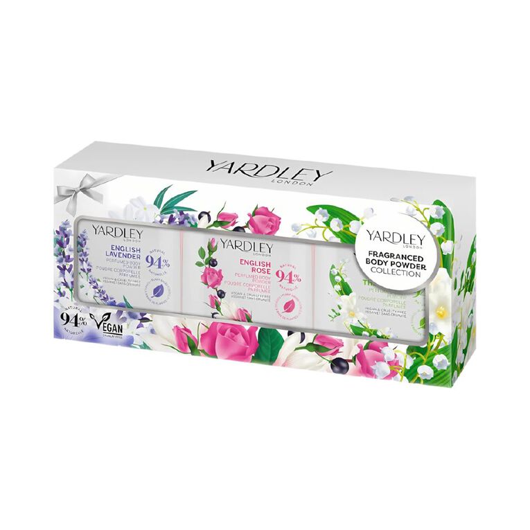 Yardley Yardley Mini Body Perfumed Powder Trio Set, , hi-res