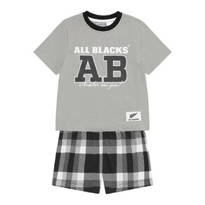 All Blacks Boys' Tee and Short Pyjama Set