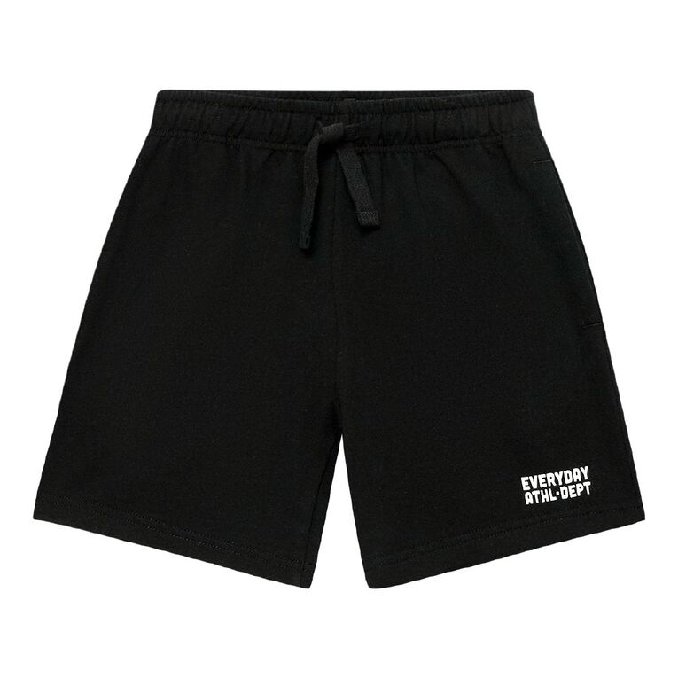 Young Original Terry Shorts, Black, hi-res