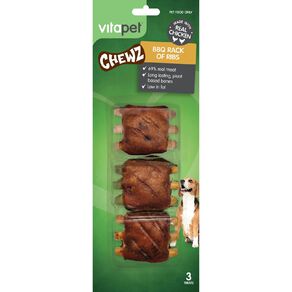 Vitapet BBQ Rack of Ribs Dog Treats 3 Pack