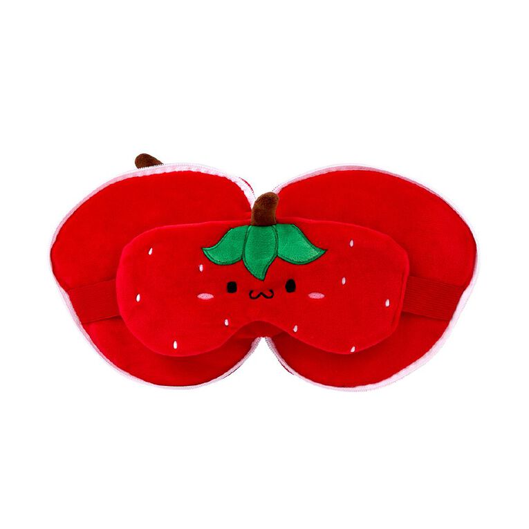 Living & Co Kids Eye Mask With Pillow - Strawberry, , hi-res