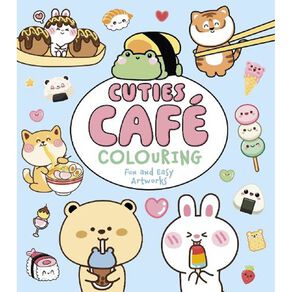 Cuties Cafe Colouring by Violet Peto