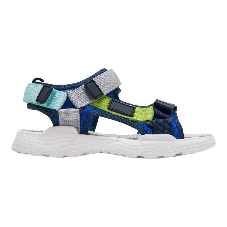 Young Original Senior Kids' Rupert Sandals, Blue, hi-res