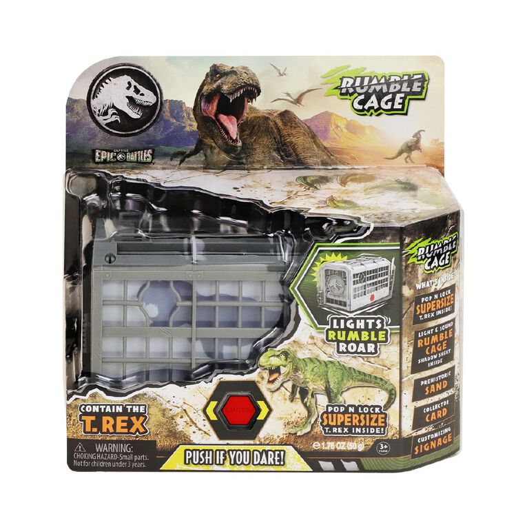 Jurassic World Epic Battles Rumble Cage, , hi-res