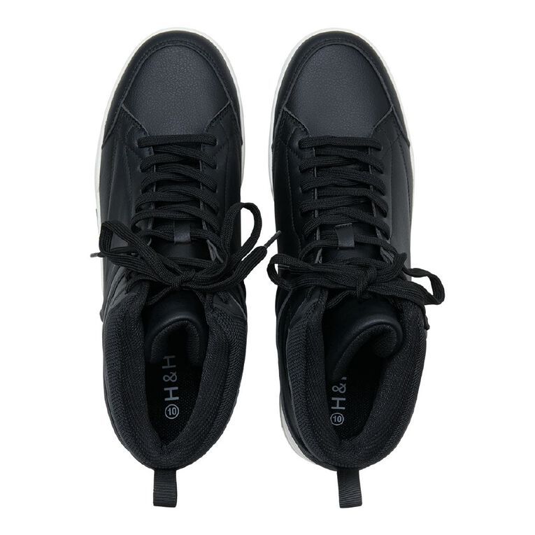 H&H Men's Samuel Sneakers, Black, hi-res