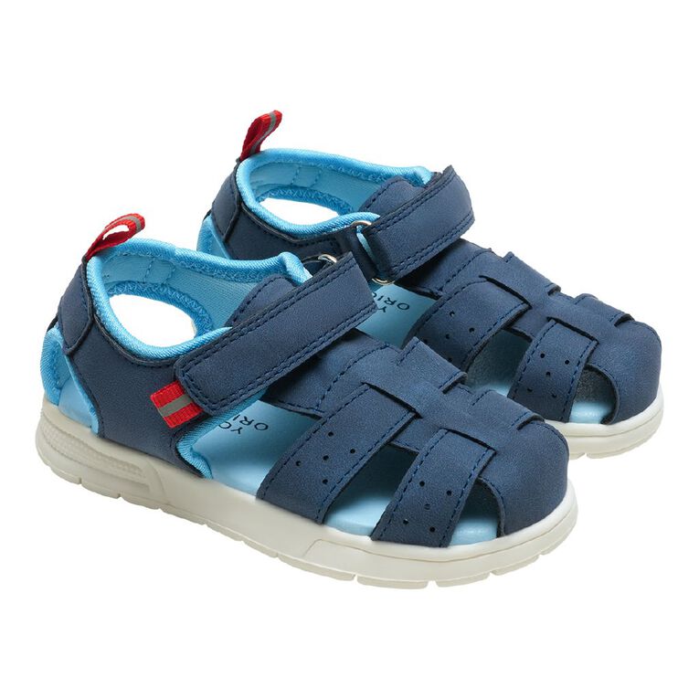 Young Original Junior Kids' Explore Sandals, Navy, hi-res