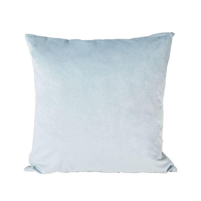 Living & Co Cushion Cover Blue 45cm x 45cm, , hi-res