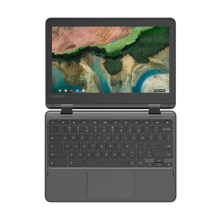 Lenovo 11.6in 300E Chromebook HD Intel Celeron N4020  4GB 32GB SSD Black, , hi-res