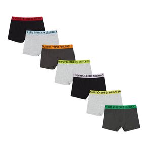 H&H Boys' Trunks 7 Pack