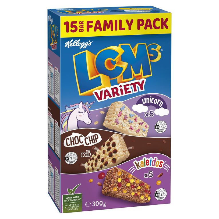 Kelloggs LCMs Variety Bar 15 Pack, , hi-res
