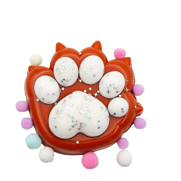 Squishy Bear Claw Pompom, , hi-res