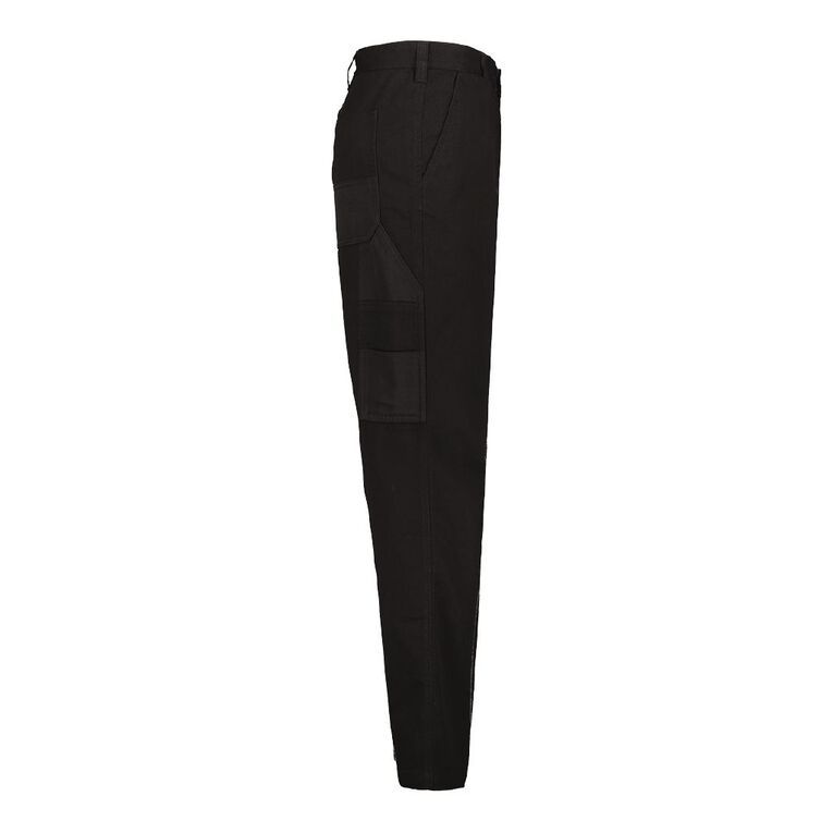 Rivet Men's Utility Pants, Black, hi-res