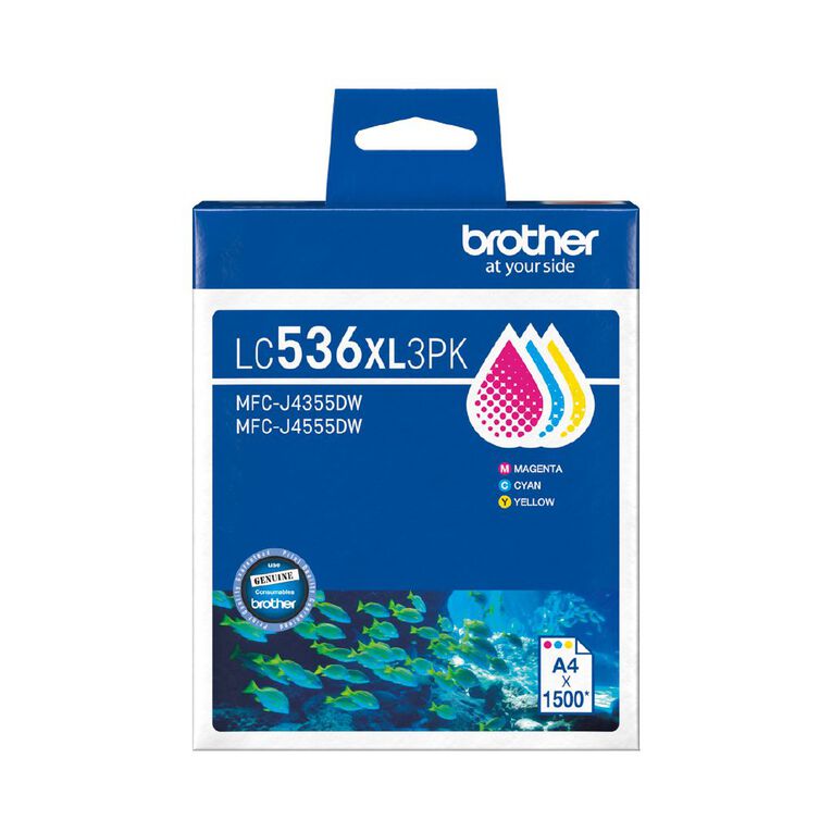 Brother LC536XL3 Pack CMY 1500 Pages, , hi-res
