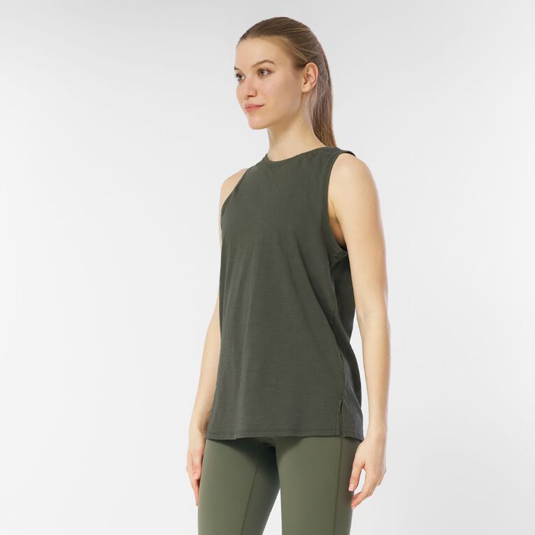 Active Intent Women's Active Tank, Green Mid, hi-res