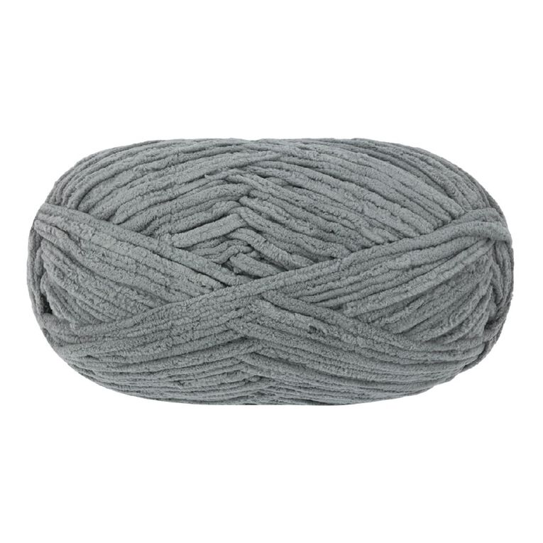 Birch Blanket Yarn 100% Polyester 300G Grey, , hi-res