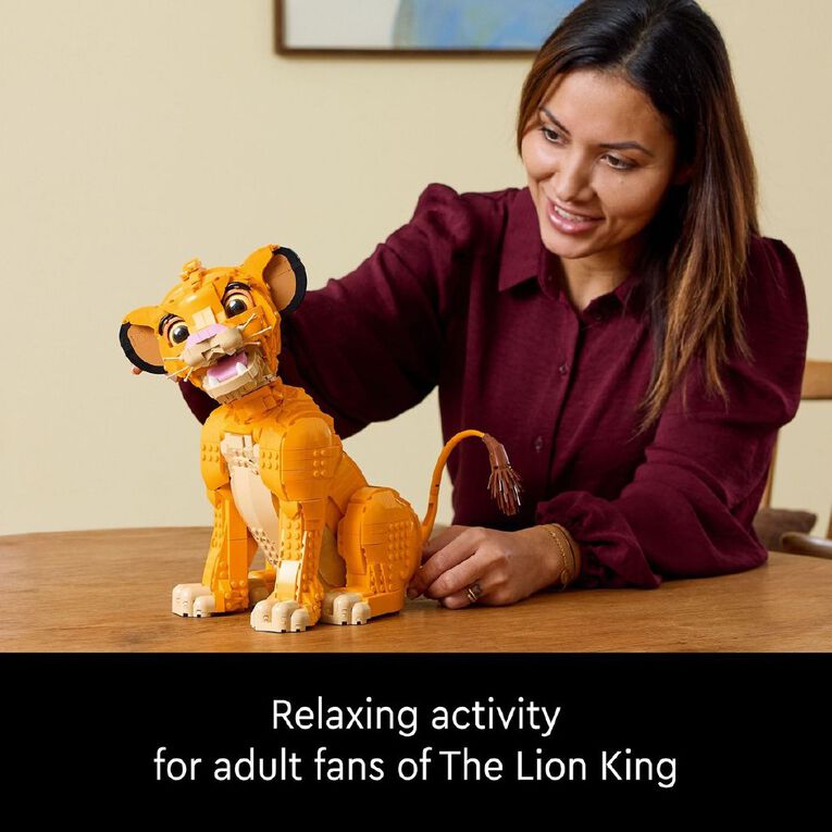 Disney LEGO Young Simba the Lion King 43247, , hi-res