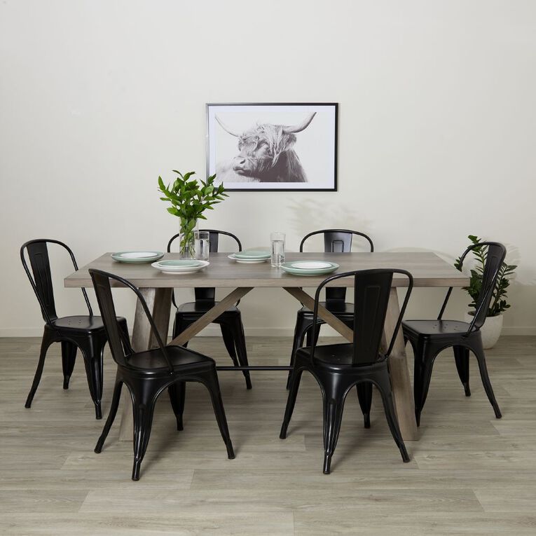 Living & Co Homestead Dining Table The Warehouse