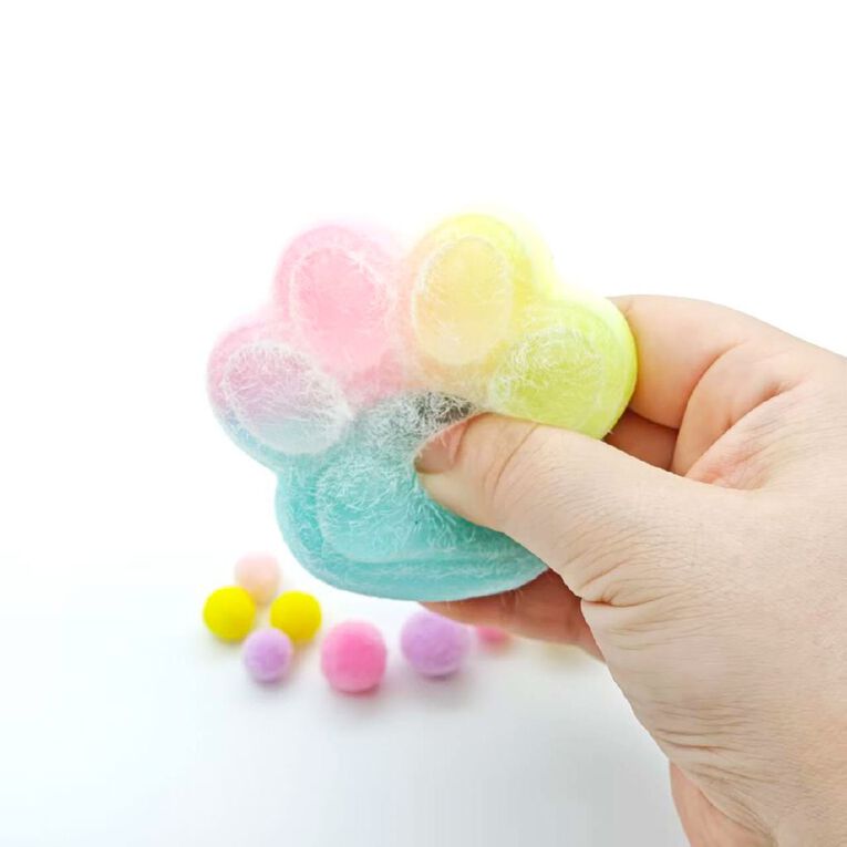 Squishy Cat Paw Rainbow, , hi-res