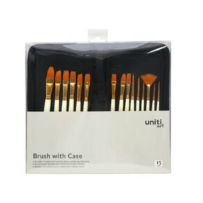 Uniti Brush with Case 15 Pack