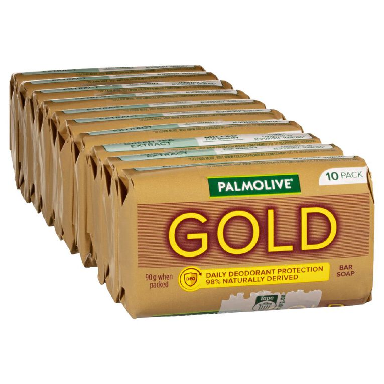 Palmolive Gold Soap 90g 10 Pack