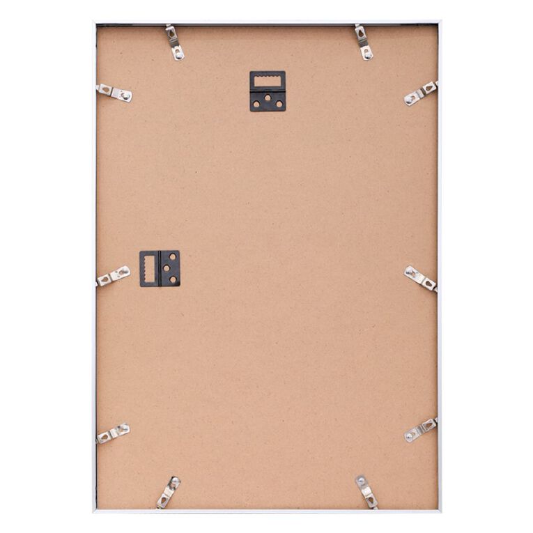 Living & Co Platinum Poster Frame A3/A4 Silver, , hi-res