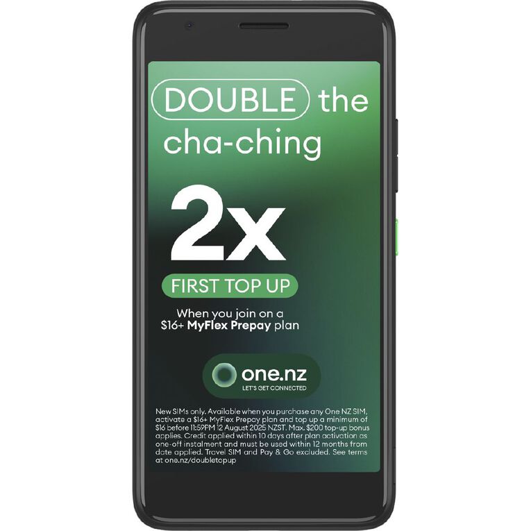 One NZ Smart E25 Locked with One NZ SIM Black, , hi-res