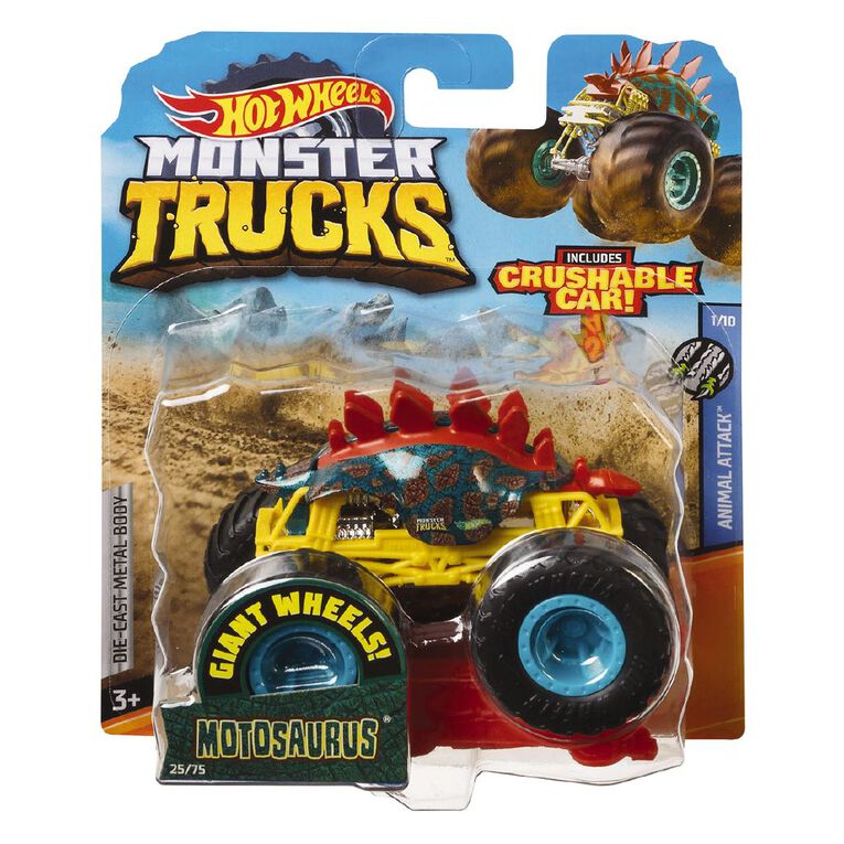 Hot Wheels Monster Trucks 1:64 Scale Diecast Truck Assorted, , hi-res