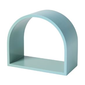 Arch Cubby Shelf Sage