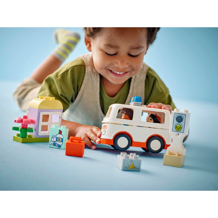 LEGO DUPLO Ambulance & Driver 10447, , hi-res