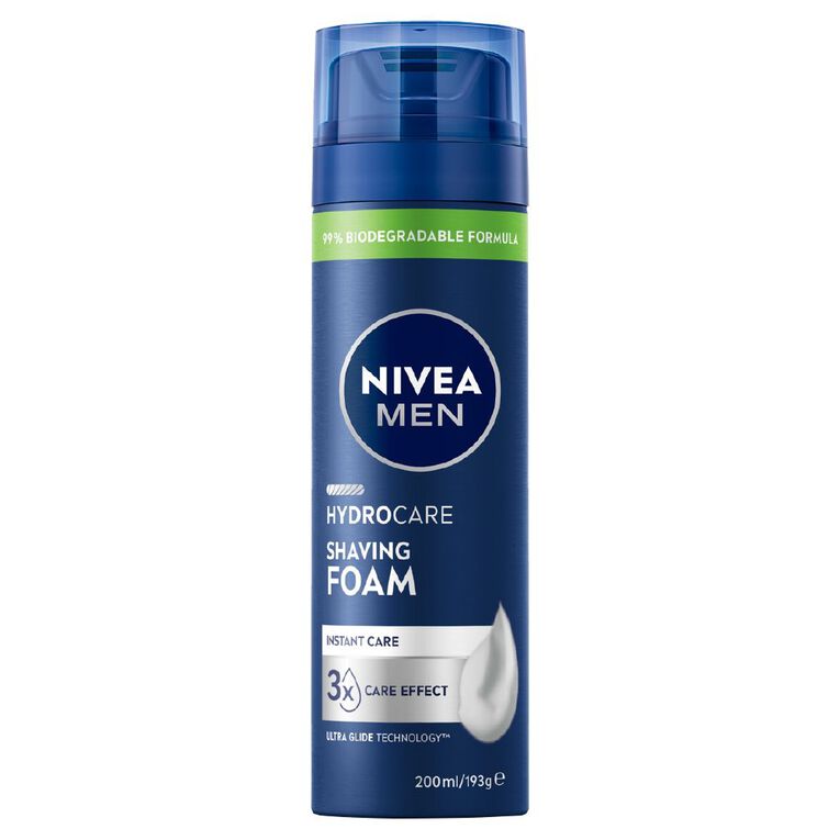 Nivea Men Moisturizing Shaving Foam 200ml, , hi-res