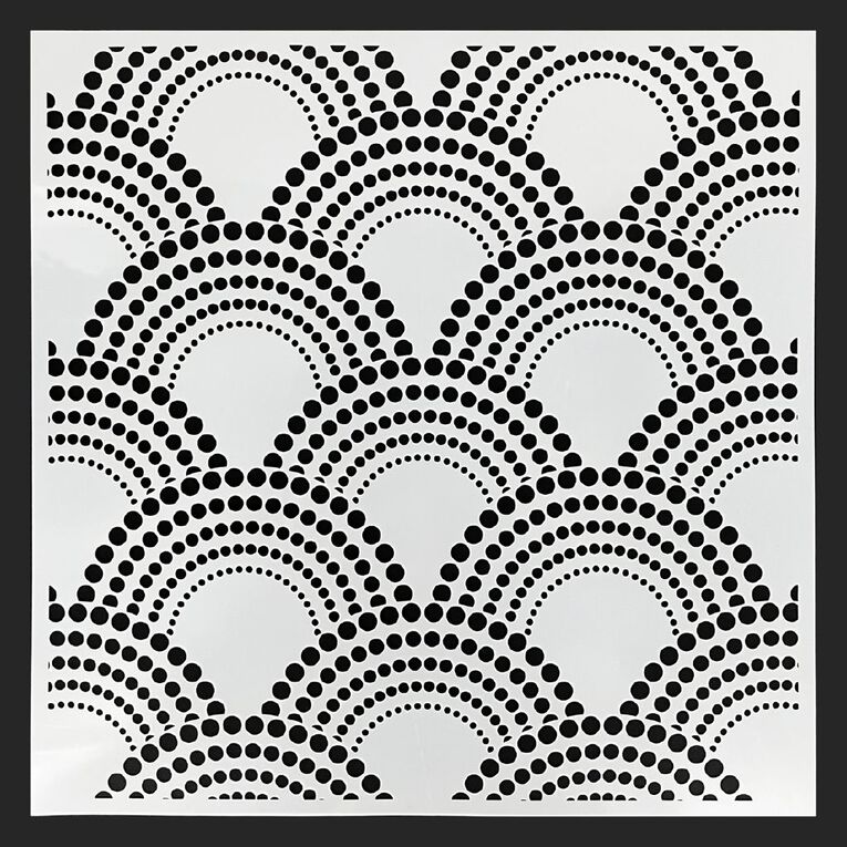 Uniti Stencils Mandela 4 Set 12 inch, , hi-res