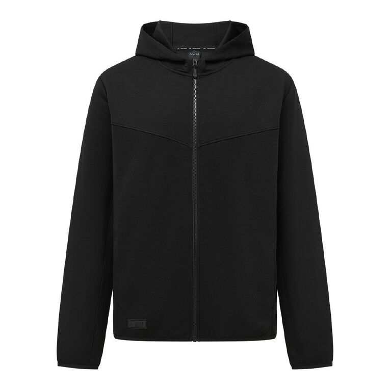 Active Intent Men's Scuba Zip Sweat, Black, hi-res