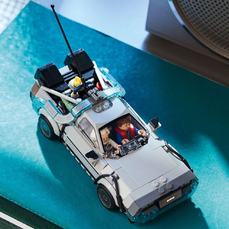 LEGO Speed Champions Time Machine from Back to the Future 77256, , hi-res
