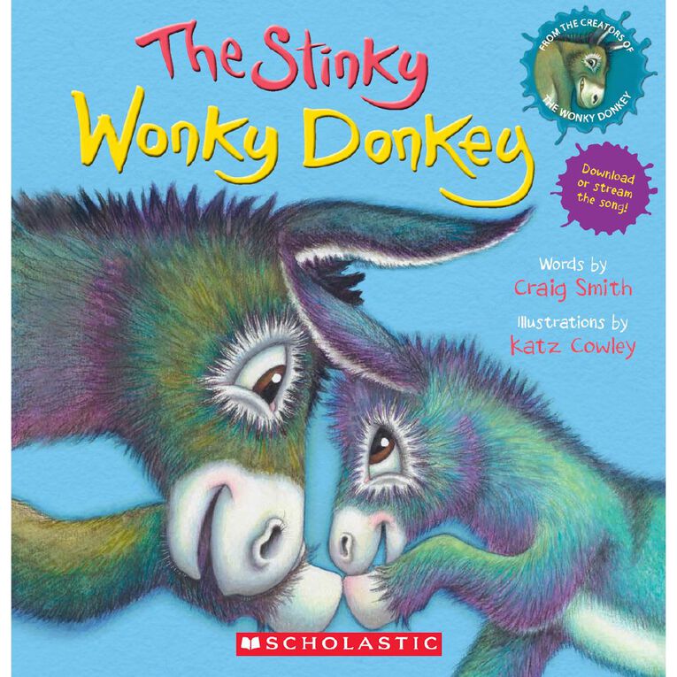 The Stinky Wonky Donkey Board Book by Craig Smith, , hi-res