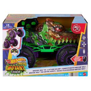 Hot Wheels Monster Trucks Mutant Chaon 1:15 Wrekin Wolf RCl