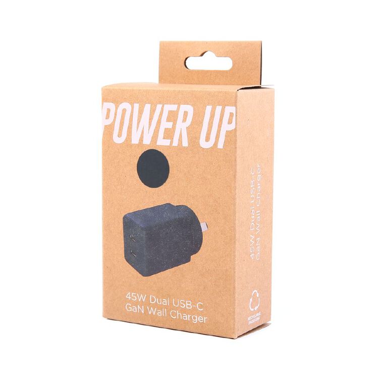 Tech.Inc PD 45W Dual USB-C Fast Charger Deep Deep Blue, , hi-res