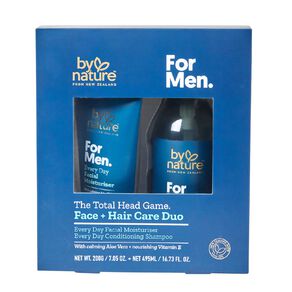 By Nature Men's Face and Hair Duo