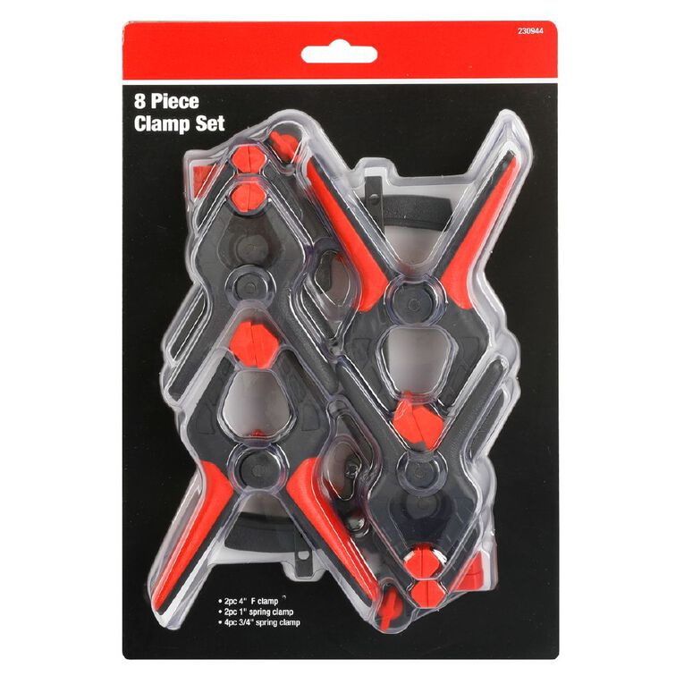 Clamp Set 8 Piece, , hi-res