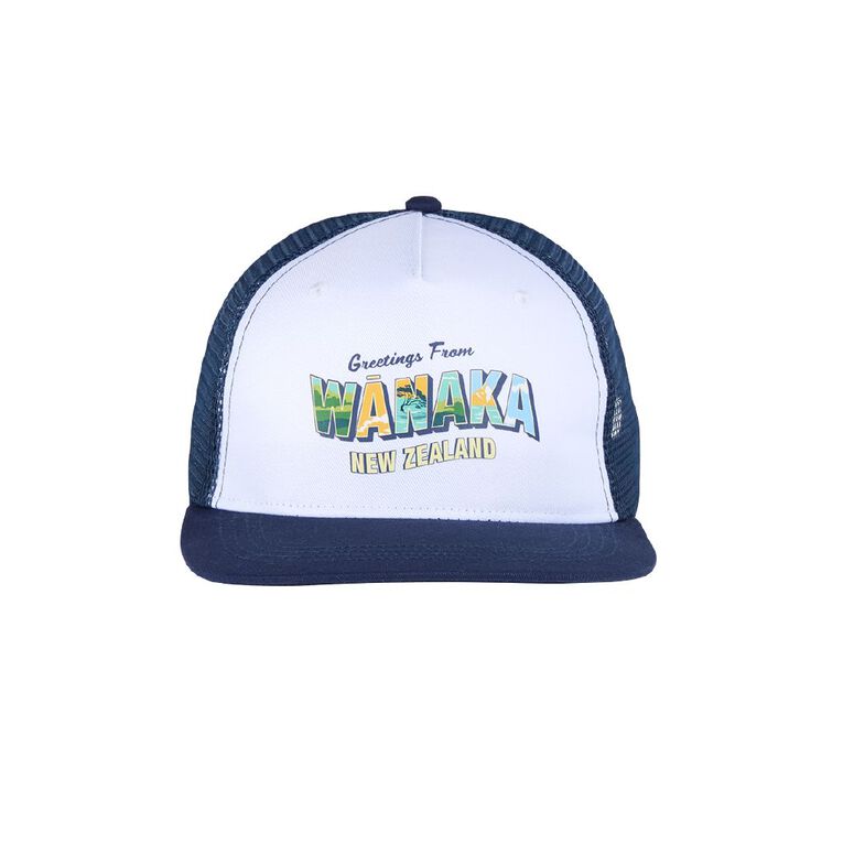 H&H Men's Trucker Cap, White, hi-res