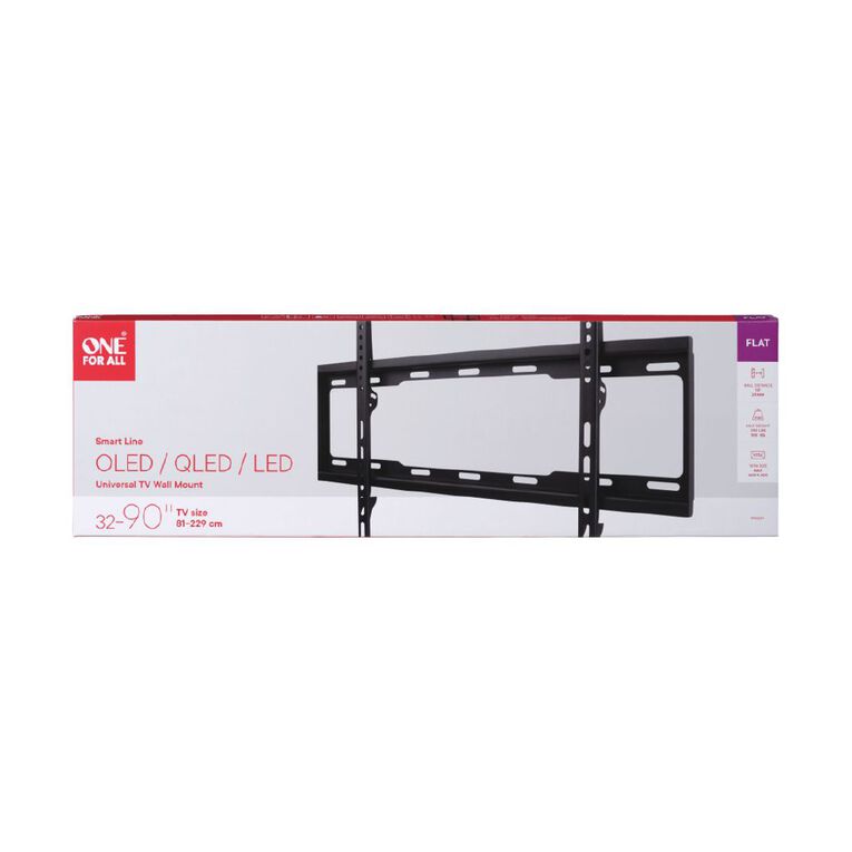 One for All Wall Mount 32-90 inch Flat 100kg WM2611, , hi-res