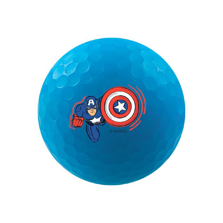 Volvik Marvel Captain America Volvik Golf Balls And Marker, , hi-res