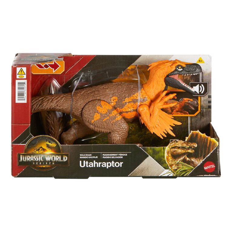 Jurassic World Rebirth Wild Roars Sounds Dino Assorted, , hi-res