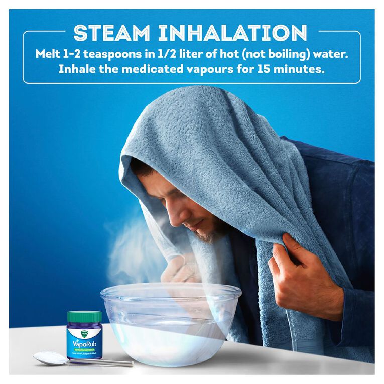 Vicks VapoRub Chest Rub and Vaporizing Ointment Decongestant 100g, , hi-res