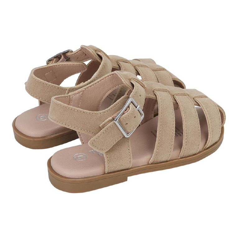 Young Original Junior Kids' Fisher Sandals, Brown Light, hi-res