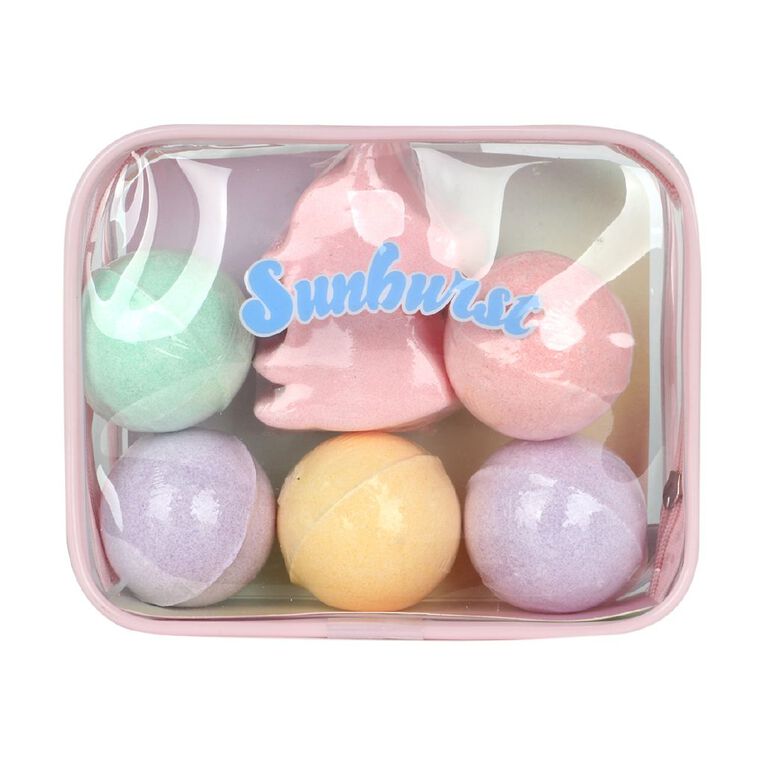 Sunburst Seahorse Bath Fizzer Giftset, , hi-res
