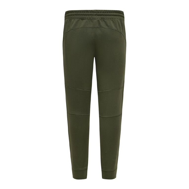 Active Intent Men's Cooldry Panel Joggers, Green Mid, hi-res