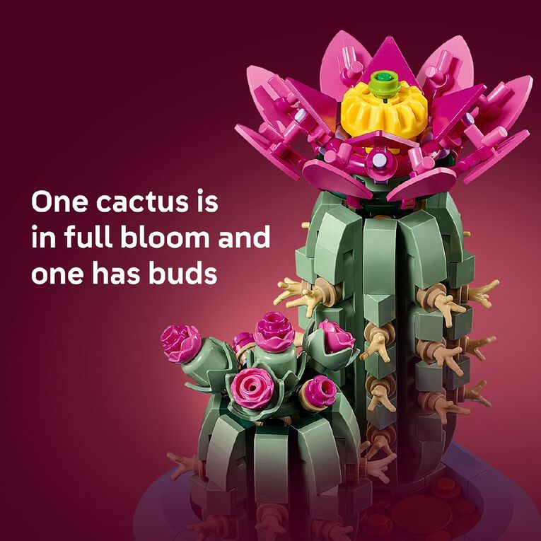LEGO Botanicals Flowering Cactus 11509, , hi-res