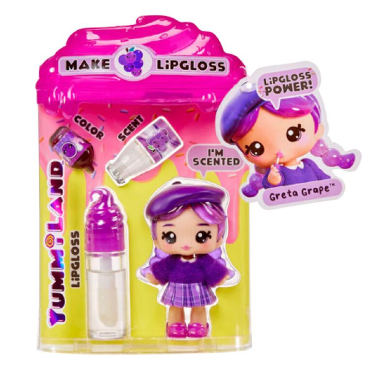 Yummiland Lipgloss Doll Assorted, , hi-res