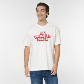 H&H Men's Relaxed Fit Graphic Tee